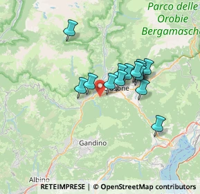 Mappa Unnamed Road, 24023 Clusone BG, Italia (5.185)