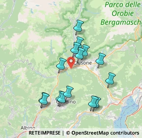 Mappa Unnamed Road, 24023 Clusone BG, Italia (6.80333)