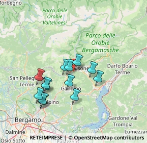 Mappa Unnamed Road, 24023 Clusone BG, Italia (12.24615)