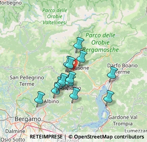 Mappa Unnamed Road, 24023 Clusone BG, Italia (10.68286)
