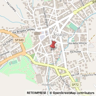 Mappa Via Monte Cengio, 8, 36012 Asiago, Vicenza (Veneto)