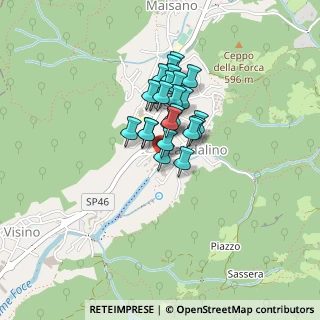 Mappa Via Alessandro Volta, 22039 Valbrona CO, Italia (0.2625)