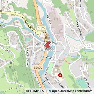 Mappa Via P. Boselli, 10, 24015 San Giovanni Bianco, Bergamo (Lombardia)