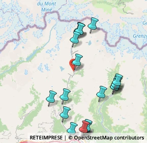 Mappa SR 46 della Valtournenche, 11028 Valtournenche AO, Italia (9.33)