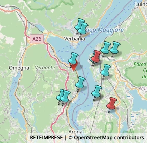 Mappa Via Vittorio Emanuele, 28838 Stresa VB, Italia (6.565)