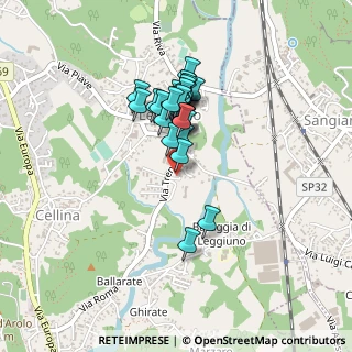 Mappa Via Trento, 21038 Leggiuno VA, Italia (0.31852)
