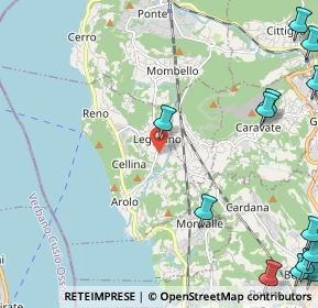 Mappa Via Trento, 21038 Leggiuno VA, Italia (3.696)
