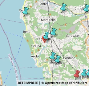 Mappa Via Trento, 21038 Leggiuno VA, Italia (2.93636)
