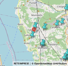 Mappa Via Trento, 21038 Leggiuno VA, Italia (2.96231)