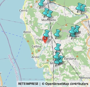 Mappa Via Trento, 21038 Leggiuno VA, Italia (2.631)