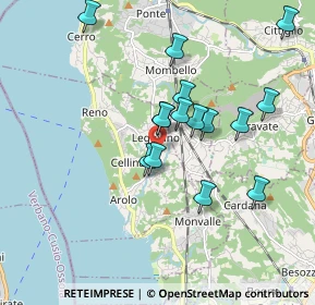 Mappa Via Trento, 21038 Leggiuno VA, Italia (1.62867)