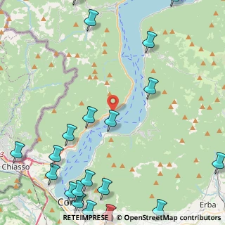Mappa Via Santa Marta, 22010 Carate Urio CO, Italia (6.688)