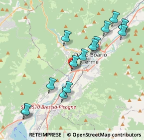 Mappa Via Cassiano Serventi, 25047 Darfo Boario Terme BS, Italia (4.28867)