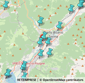 Mappa Via Cassiano Serventi, 25047 Darfo Boario Terme BS, Italia (6.303)