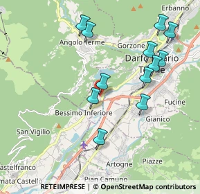 Mappa Via Cassiano Serventi, 25047 Darfo Boario Terme BS, Italia (1.99167)