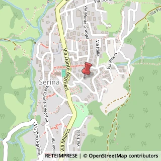 Mappa Via IV Novembre, 11, 24017 Serina, Bergamo (Lombardia)