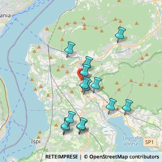 Mappa Zona Industriale di Gemonio, 21036 Gemonio VA, Italia (3.76143)