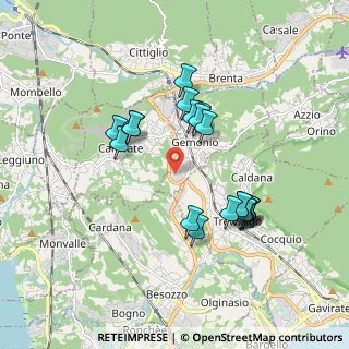Mappa Zona Industriale di Gemonio, 21036 Gemonio VA, Italia (1.642)