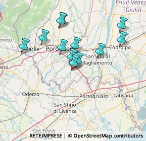 Mappa Via Zuiano, 33082 Azzano Decimo PN, Italia (13.03083)