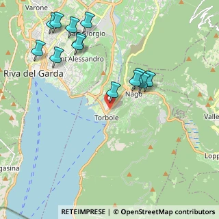 Mappa Via Coize, 38069 Nago-torbole TN, Italia (2.32615)