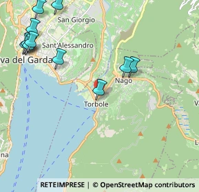 Mappa Via di Coize, 38069 Nago-Torbole TN, Italia (2.61)