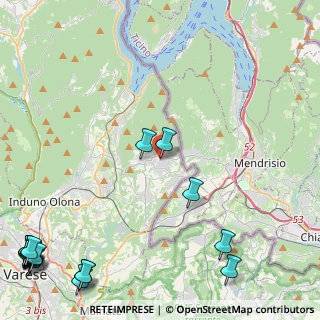 Mappa Via Gioacchino Rossini, 21050 Saltrio VA, Italia (7.6865)