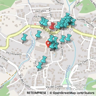 Mappa Via Gioacchino Rossini, 21050 Saltrio VA, Italia (0.20828)