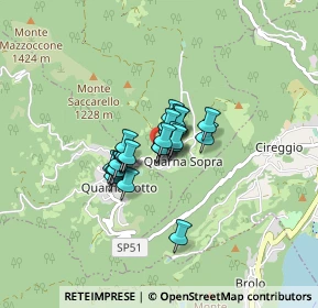 Mappa Viale Peretti, 28898 Quarna Sopra VB, Italia (0.38148)
