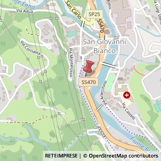 Mappa Via P. Boselli, 36, 24015 San Giovanni Bianco, Bergamo (Lombardia)