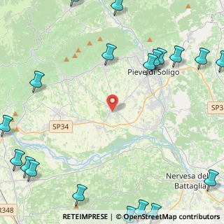 Mappa Viale della Rimembranza, 31020 Sernaglia della Battaglia TV, Italia (7.3095)