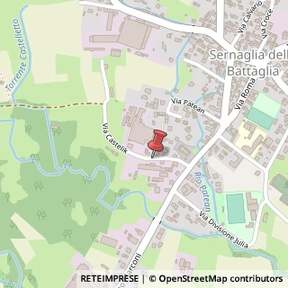 Mappa Via Castelik, 9, 31020 Sernaglia della Battaglia TV, Italia, 31020 Sernaglia della Battaglia, Treviso (Veneto)