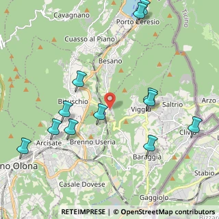 Mappa G. Bertini, 21050 Bisuschio VA, Italia (2.37667)