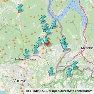 Mappa G. Bertini, 21050 Bisuschio VA, Italia (3.84571)