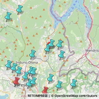 Mappa Via G. Bertini, 21050 Bisuschio VA, Italia (5.998)