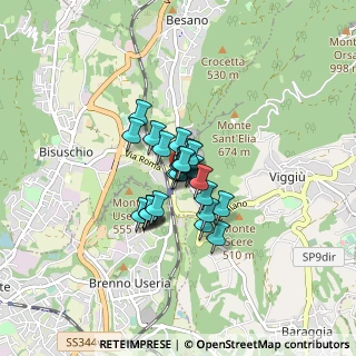 Mappa Via Tommaso Grossi, 21050 Bisuschio VA, Italia (0.455)