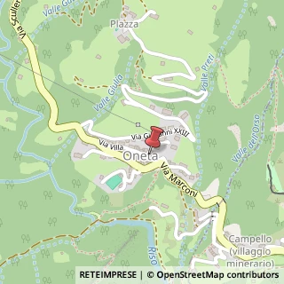 Mappa Piazza chiesa 15, 24020 Oneta, Bergamo (Lombardia)