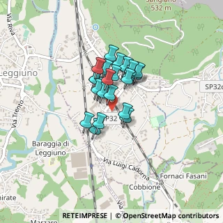 Mappa Via Carlo Alberto, 21038 Sangiano VA, Italia (0.26)