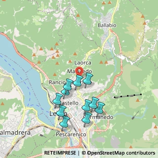 Mappa Corso San Michele Del Carso, 23900 Lecco LC, Italia (1.82818)