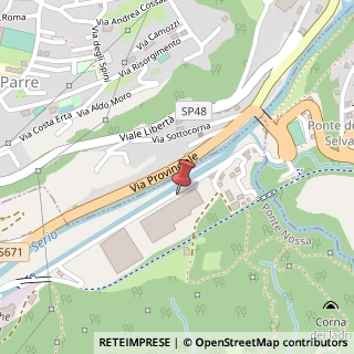 Mappa Via Sottocorna, 21B, 24020 Parre, Bergamo (Lombardia)