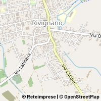 地图 Rivignano Teor