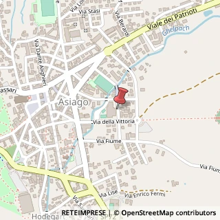 Mappa Via G. Bertacchi, 14, 36012 Asiago, Vicenza (Veneto)
