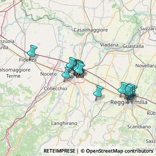 Mappa Via Claudio Monteverdi, 43123 Parma PR, Italia (11.69765)