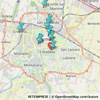 Mappa Via Biagio Pelacani, 43123 Parma PR, Italia (1.90636)