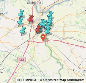 Mappa Via Sterpata, 44124 Torre della Fossa FE, Italia (5.94429)