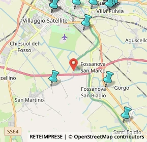 Mappa Via Sterpata, 44124 Ferrara FE, Italia (3.28)