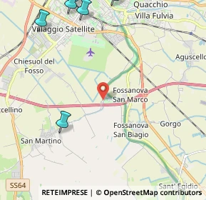 Mappa Via Sterpata, 44124 Ferrara FE, Italia (3.87333)