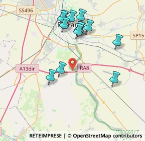 Mappa Torre Della Fossa, 44124 Ferrara FE, Italia (4.07385)