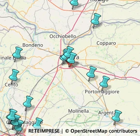 Mappa Torre Della Fossa, 44124 Ferrara FE, Italia (23.75684)