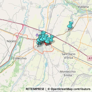 Mappa Strada Antonio Zarotto, 43123 Parma PR, Italia (2.93182)