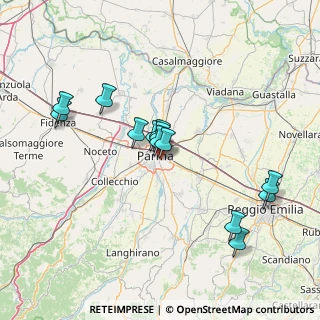 Mappa Strada Antonio Zarotto, 43123 Parma PR, Italia (13.68769)